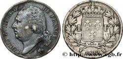 1 franc Louis XVIII 1822 Lille F.206/44