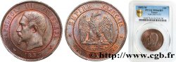 Dix centimes Napoléon III, tête nue 1853 Lille F.133/10