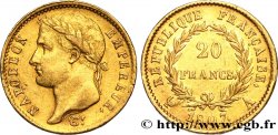 20 francs or Napoléon tête laurée, République française 1807 Paris F.515/1