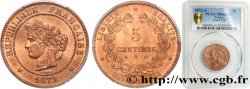 5 centimes Cérès 1872 Paris F.118/4