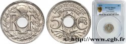 5 centimes Lindauer, petit module 1933 Paris F.122/16