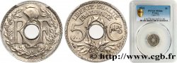 5 centimes Lindauer, petit module 1934 Paris F.122/17