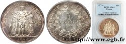 5 francs Hercule 1877 Paris F.334/19