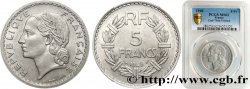 5 francs Lavrillier, aluminium, 9 fermé 1948 F.339/14
