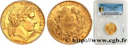 20 francs or Cérès 1851 Paris F.529/4 MS62 PCGS