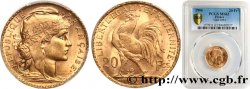 20 francs or Coq, Dieu protège la France 1906 Paris F.534/11