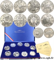 Coffret Belle Épreuve Coupe du monde de football 1998 n.d. F5.1306 à 1313 1