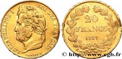 20 francs or Louis-Philippe, Domard 1837 Paris F.527/16