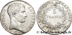 5 francs Napoléon Empereur, Calendrier révolutionnaire 1805 Nantes F.303/16 XF