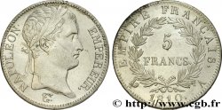 5 francs Napoléon Empereur, Empire français 1810 Paris F.307/14