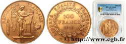 100 francs or Génie, tranche inscrite en relief Liberté Égalité Fraternité 1913 Paris F.553/7