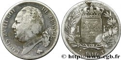 1 franc Louis XVIII 1816 Nantes F.206/7