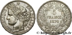 5 francs Cérès, avec légende 1870 Paris F.333/1