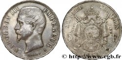 5 francs Napoléon III, tête nue 1856 Paris F.330/6 AU58