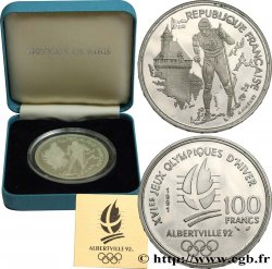 Belle Épreuve 100 francs - Ski de fond / Château des ducs de Savoie 1991 Paris F.1613 1