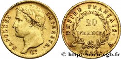 20 francs or Napoléon tête laurée, Empire français 1810 Paris F.516/8