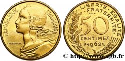 Essai de 50 centimes Marianne 1962 Paris F.197/1 SUP62
