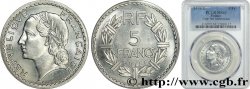 5 francs Lavrillier, aluminium 1946 Beaumont-Le-Roger F.339/7