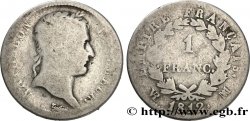 1 franc Napoléon Ier tête laurée, Empire français 1812 Marseille F.205/50