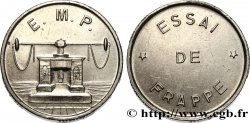 Essai de frappe de 10 francs Jimenez, grand module, cinq séries de cannelures n.d. Pessac GEM.194 6