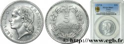 5 francs Lavrillier, aluminium 1947 Beaumont-Le-Roger F.339/11
