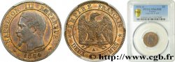Deux centimes Napoléon III, tête nue 1854 Paris F.107/9