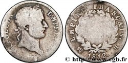 1 franc Napoléon Ier tête laurée, Empire français 1812 La Rochelle F.205/46 B