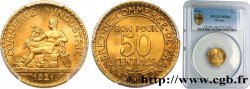 50 centimes Chambres de Commerce 1921 Paris F.191/3