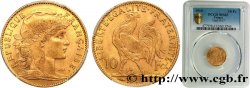 10 francs or Coq 1910 Paris F.509/11
