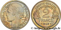 Essai de 2 francs Morlon, cupro-nickel, 9,5 g 1948 Paris GEM.118 2 MS65