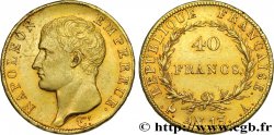 40 francs or Napoléon tête nue, Calendrier révolutionnaire 1805 Paris F.537/1 AU55