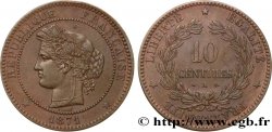 10 centimes Cérès 1871 Paris F.135/6 TTB