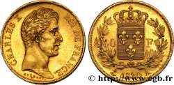 40 francs or Charles X, 2e type 1830 Paris F.544/5
