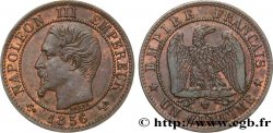 Un centime Napoléon III, tête nue 1856 Lille F.102/31
