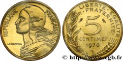 5 centimes Marianne 1970 Paris F.125/6 FDC