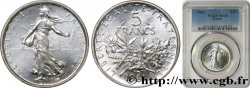 5 francs Semeuse, argent 1961 Paris F.340/5