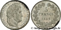 5 francs IIIe type Domard 1846 Strasbourg F.325/11 MBC53