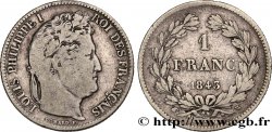 1 franc Louis-Philippe, couronne de chêne 1843 Lille F.210/94