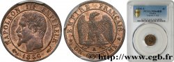 Un centime Napoléon III, tête nue 1856 Paris F.102/26 SPL64 PCGS