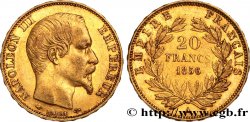 20 francs or Napoléon III, tête nue 1856 Paris F.531/9 TTB45