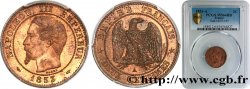 Deux centimes Napoléon III, tête nue 1853 Paris F.107/1