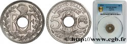 5 centimes Lindauer, petit module 1934 Paris F.122/17