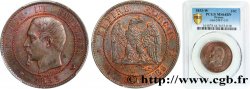 Dix centimes Napoléon III, tête nue 1853 Lille F.133/10 SPL64 PCGS