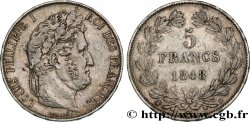 5 francs IIIe type Domard 1848 Bordeaux F.325/19