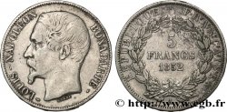 5 francs Louis-Napoléon, 1er type 1852 Paris F.329/1