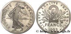 2 francs Semeuse, nickel, Belle Épreuve 1993 Pessac F.272/19 var.