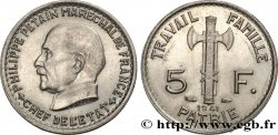 5 francs Pétain 1941 F.338/2