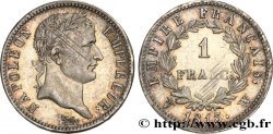 1 franc Napoléon Ier tête laurée, Empire français 1813 Lille F.205/73 AU