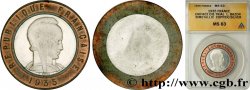 Essai uniface d’avers de 25 francs bimétallique, cupro-alu cuivré / argent 1935 GEM.219 12