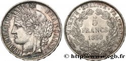 5 francs Cérès, IIe République 1850 Paris F.327/4